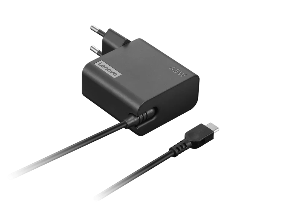 Адаптер питания Lenovo 65W USB-C Wall Adapter-EU (4X21L54610)