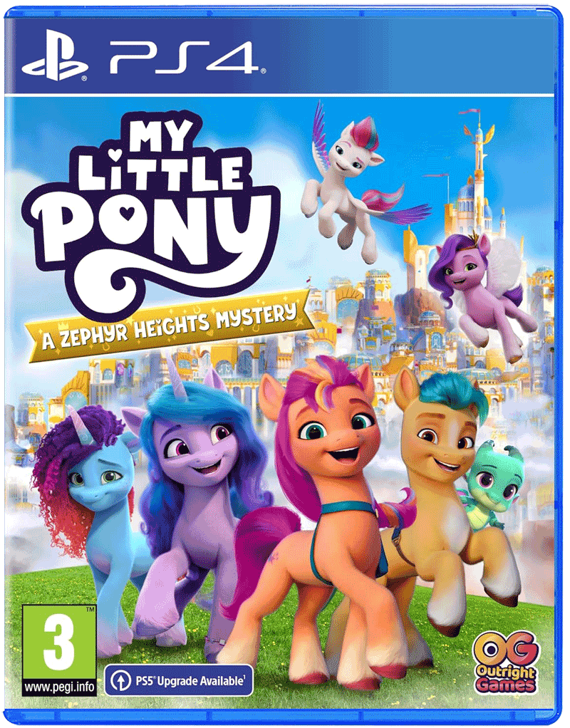 Игра My Little Pony: A Zephyr Heights Mystery (PS4, полностью на иностранном языке)