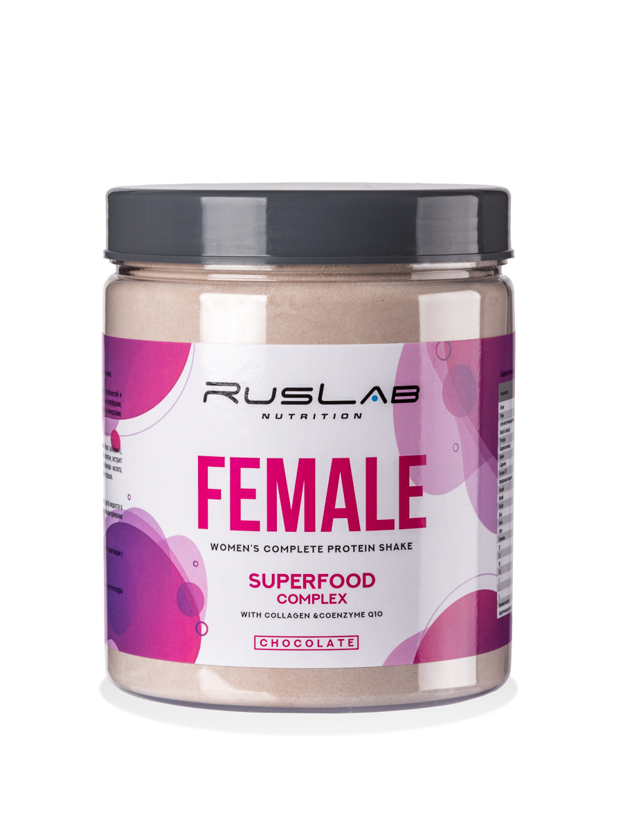FEMALE SuperFood Complex RusLabNutrition 704 гр,вкус шоколад