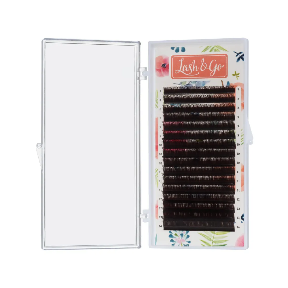 

Ресницы Lash&Go Эспрессо 16 линий C 0,07 7 мм, Коричневый