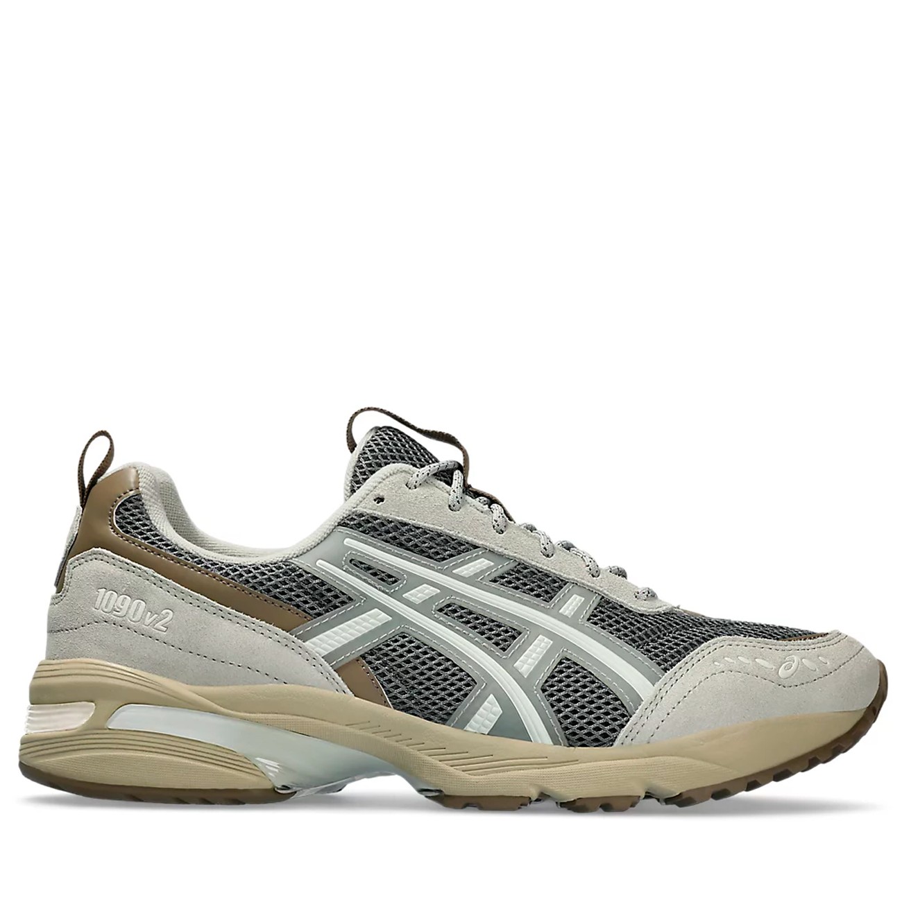 

Кроссовки унисекс Asics GEL-1090v2 серые 46.5 EU, Серый, GEL-1090v2