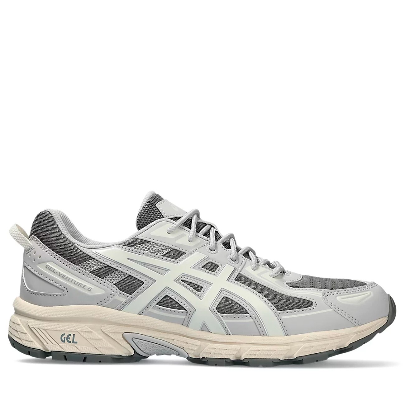 

Кроссовки унисекс Asics Gel-Venture 6 серые 44.5 EU, Серый, Gel-Venture 6