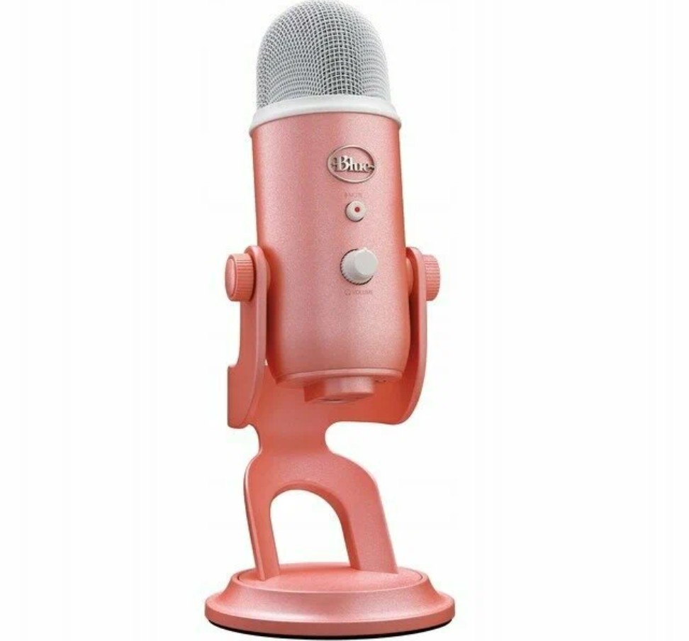 

Микрофон Logitech Blue Yeti Aurora Pink, Blue Yeti Aurora