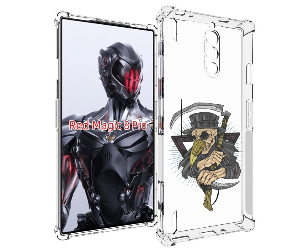 

Чехол MyPads борец-с-чумой для ZTE Nubia Red Magic 8 Pro / Red Magic 8 Pro Plus, Tocco