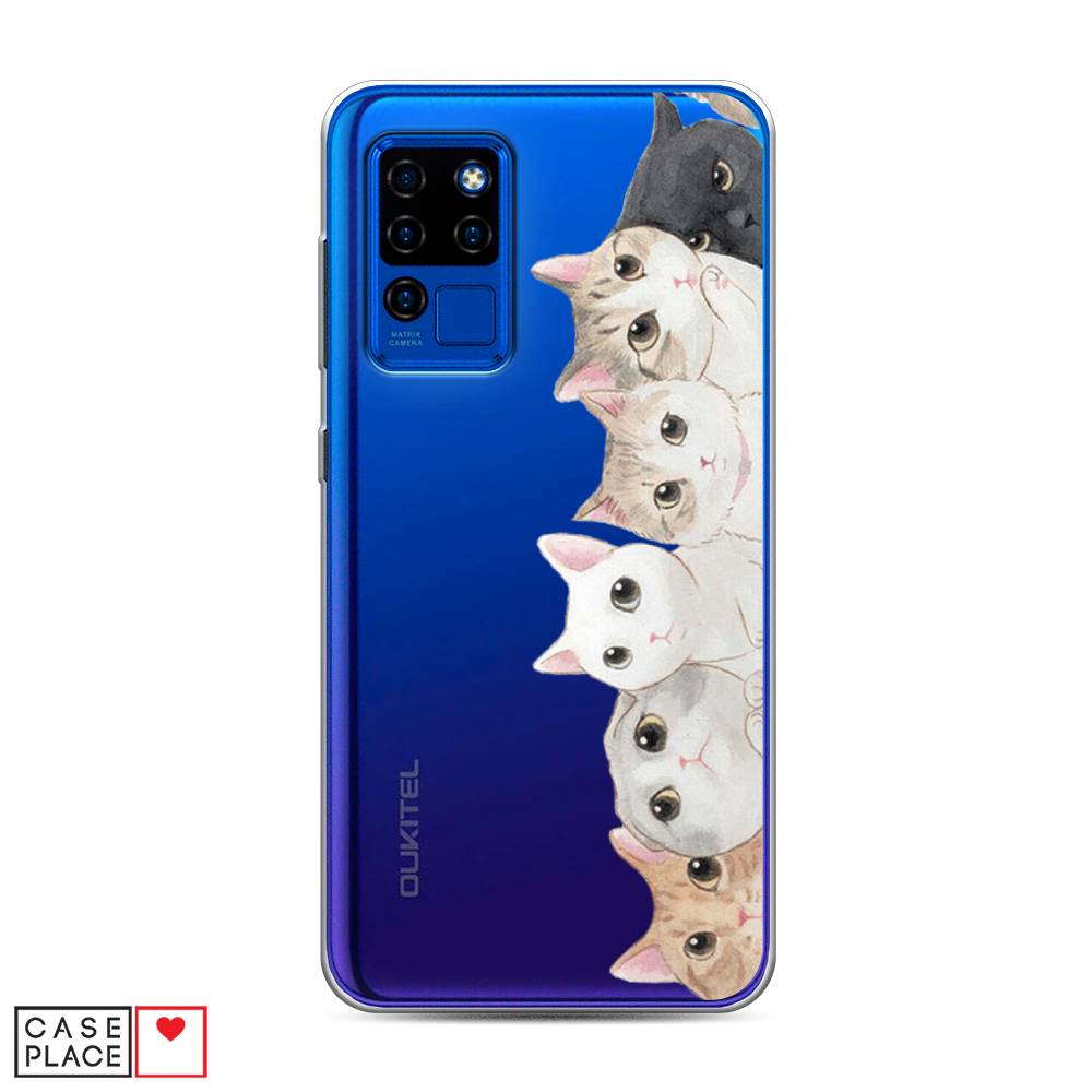 

Чехол Awog "Котики" для Oukitel C21