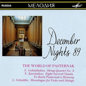 December Nights 89: World of Pasternak