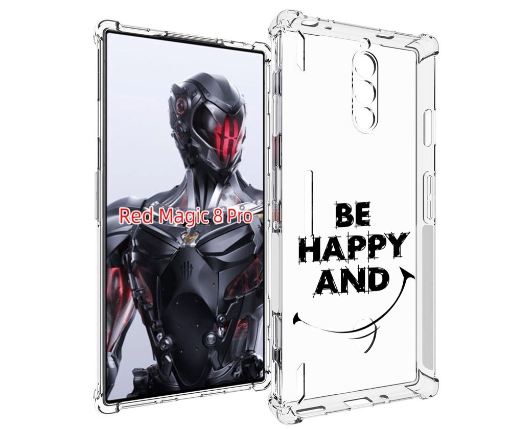 

Чехол MyPads будь-счастливым для ZTE Nubia Red Magic 8 Pro / Red Magic 8 Pro Plus, Tocco
