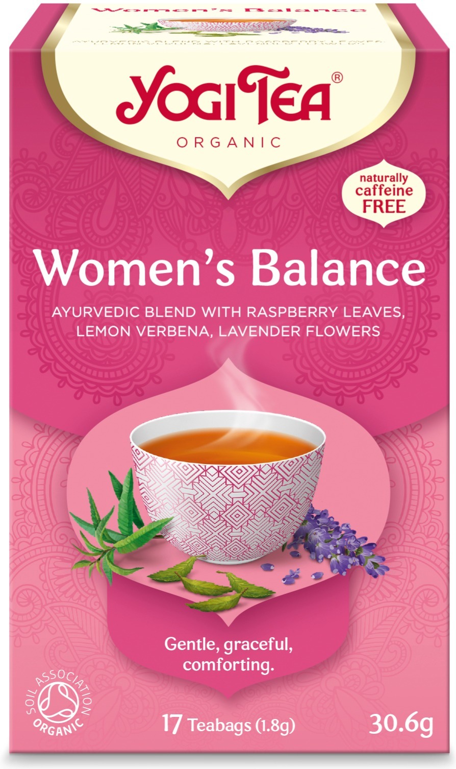 Чай в пакетиках Yogi Tea Women's Balance Женский Баланс, 17 пакетиков