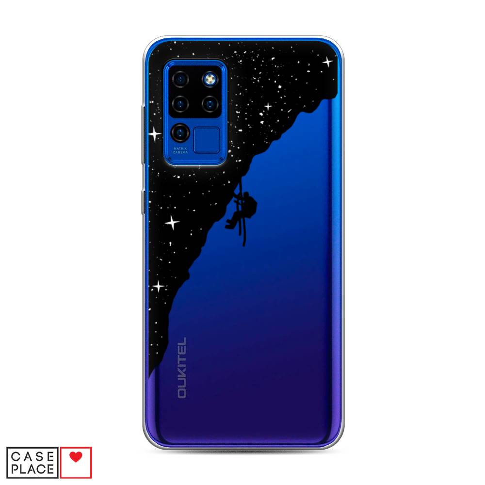 

Чехол Awog на Oukitel C21 / Оукитель C21 "Скалолаз в космосе", Черный;белый;бежевый, 230350-4