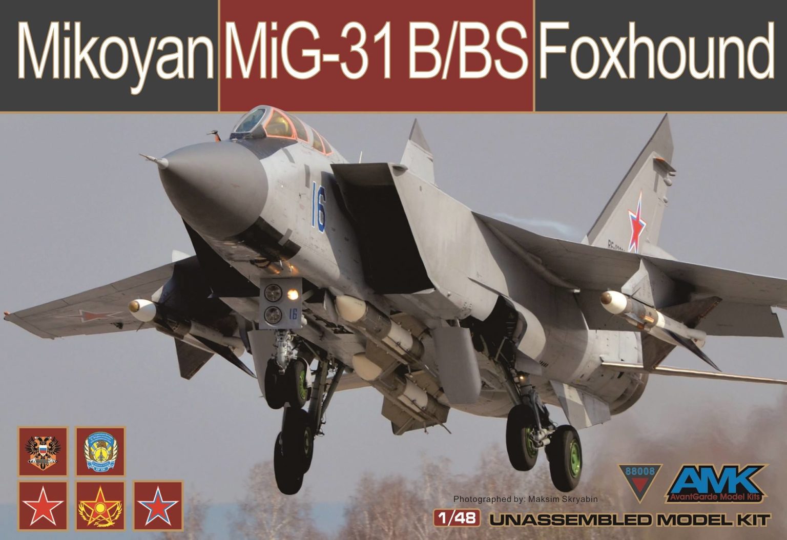 88008 Самолет  Mikoyan Mig-31 B/BS Foxhound