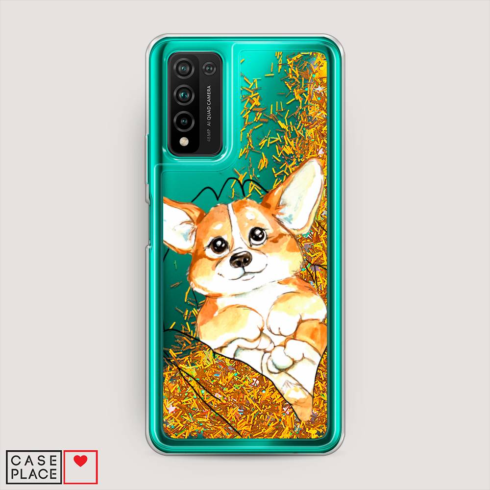 

Чехол Awog на Honor 10X Lite "Корги в ладошках", Белый;оранжевый;черный, 6104690-1
