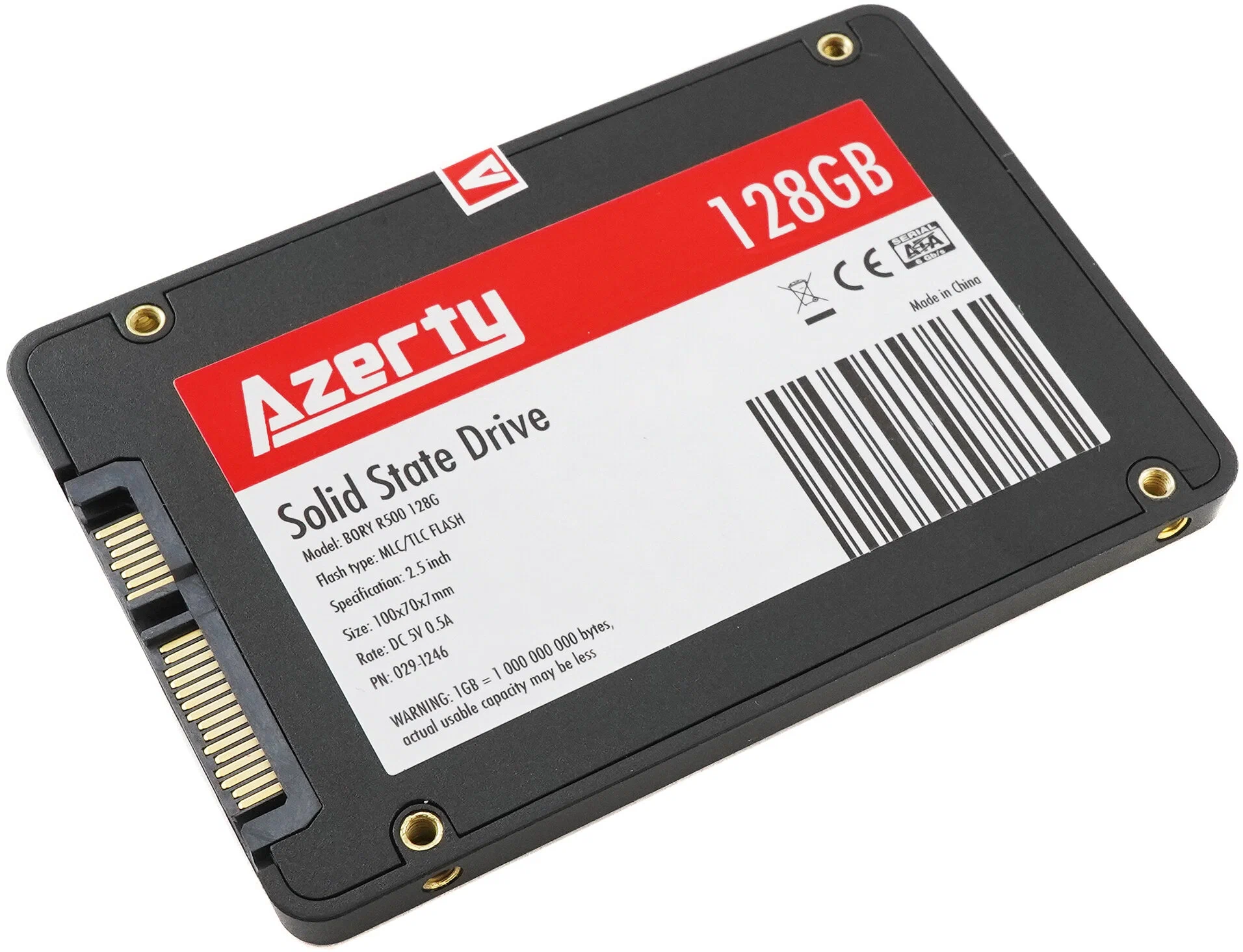 

SSD накопитель Azerty 2.5" 128 ГБ (1003291246T)