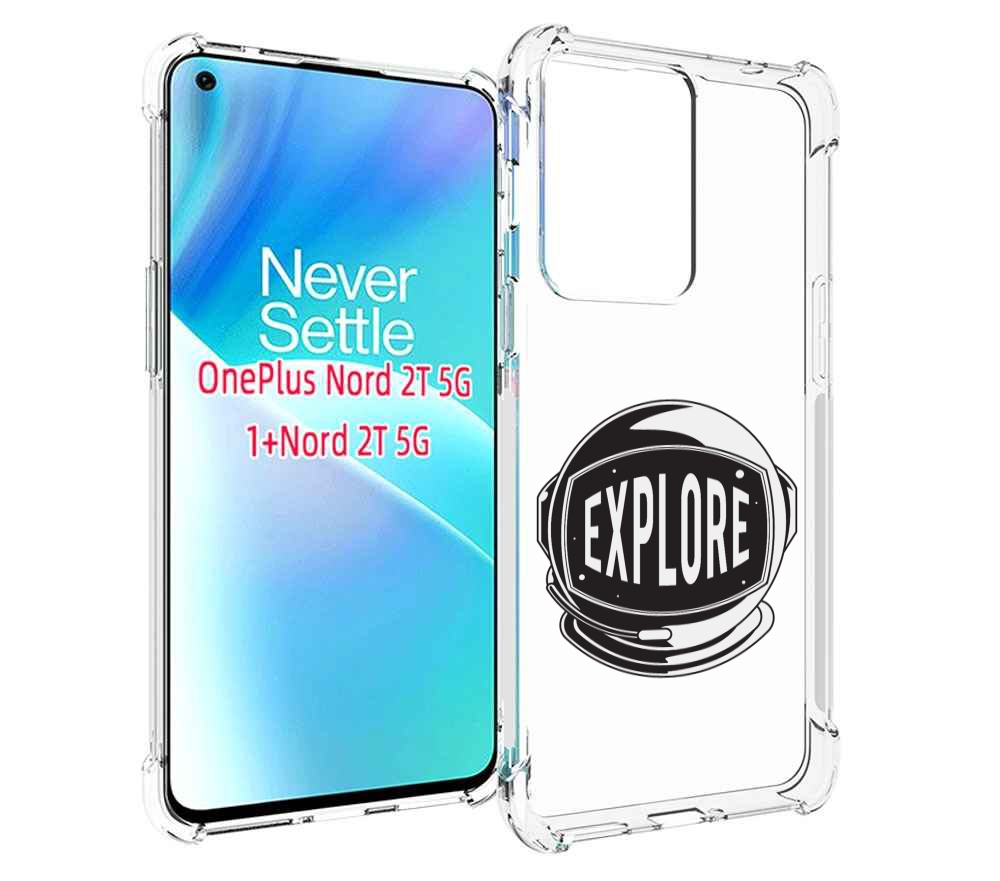 

Чехол MyPads Explore для OnePlus Nord 2T, Прозрачный, Tocco
