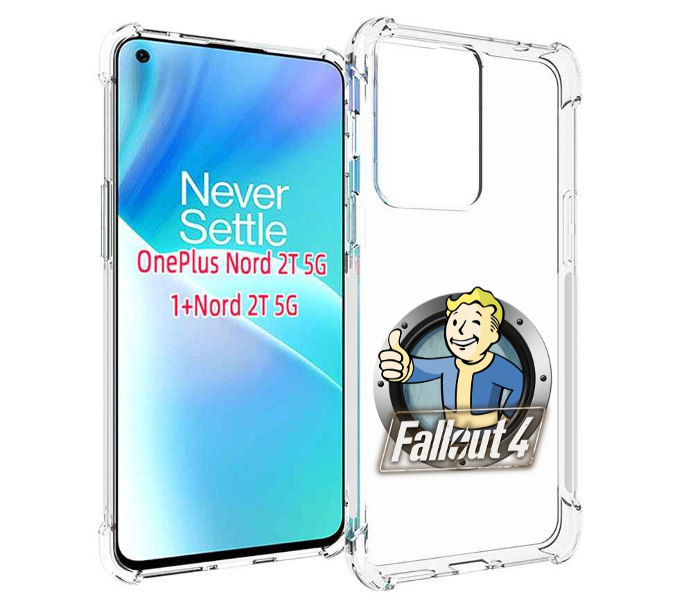 

Чехол MyPads Fallout-4 для OnePlus Nord 2T, Прозрачный, Tocco