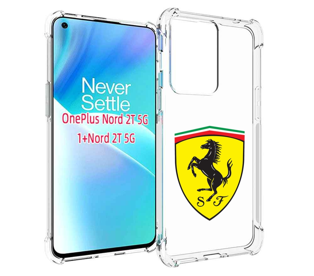 

Чехол MyPads Ferrari-3 мужской для OnePlus Nord 2T, Прозрачный, Tocco