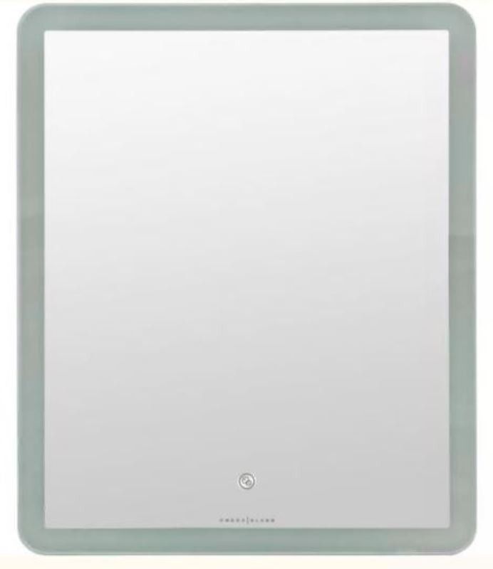 

Зеркало bruno led 500x600 с сенсором, Зеркальный