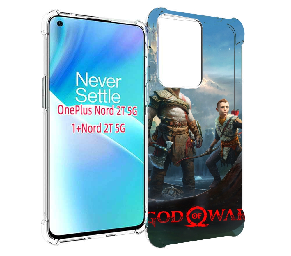 

Чехол MyPads God Of War Кратос Атрей для OnePlus Nord 2T, Прозрачный, Tocco