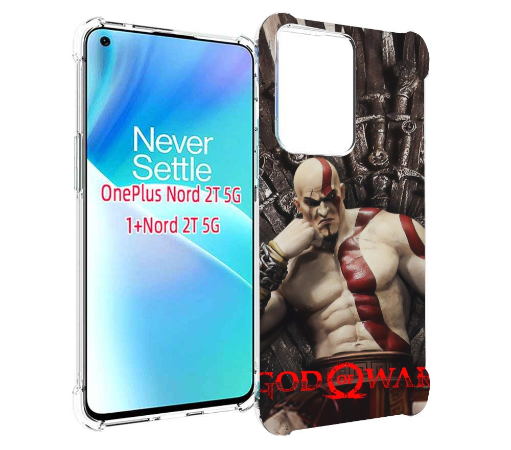 

Чехол MyPads God of War Кратос для OnePlus Nord 2T, Прозрачный, Tocco