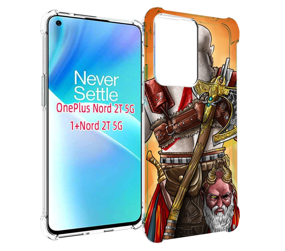 

Чехол MyPads God of War для OnePlus Nord 2T, Прозрачный, Tocco