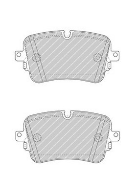 

Колодки зад. AUDI A4 (8W2, B9) 05/15=>, A5 16=>, Q5 16=>