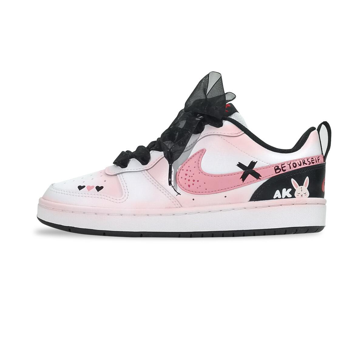 

Кеды унисекс Nike Court Borough Low2 белые 39 EU, Белый, Court Borough Low2
