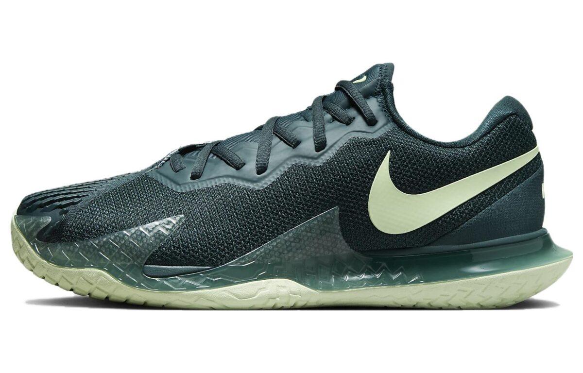 

Кроссовки унисекс Nike Court Zoom Vapor Cage 4 зеленые 39 EU, Зеленый, Court Zoom Vapor Cage 4