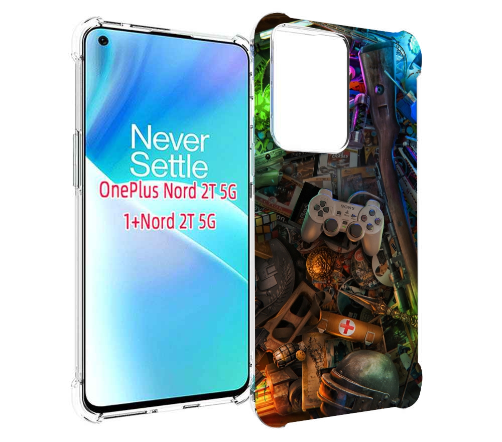 

Чехол MyPads JlaMBcPa6eM для OnePlus Nord 2T, Прозрачный, Tocco