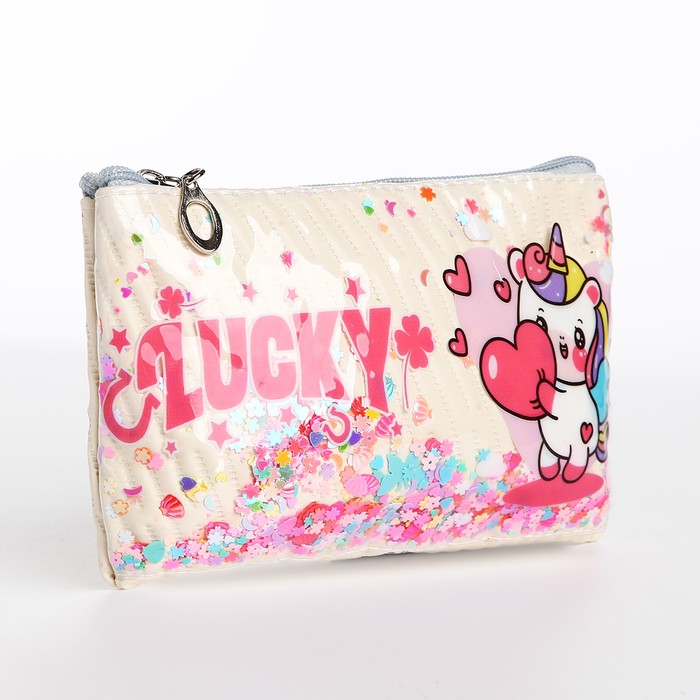 

Косметичка женская NoBrand 9889394 бежевая, Бежевый, 9889394