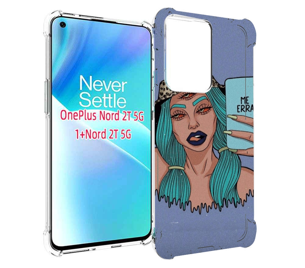

Чехол MyPads ME Erra женский для OnePlus Nord 2T, Прозрачный, Tocco