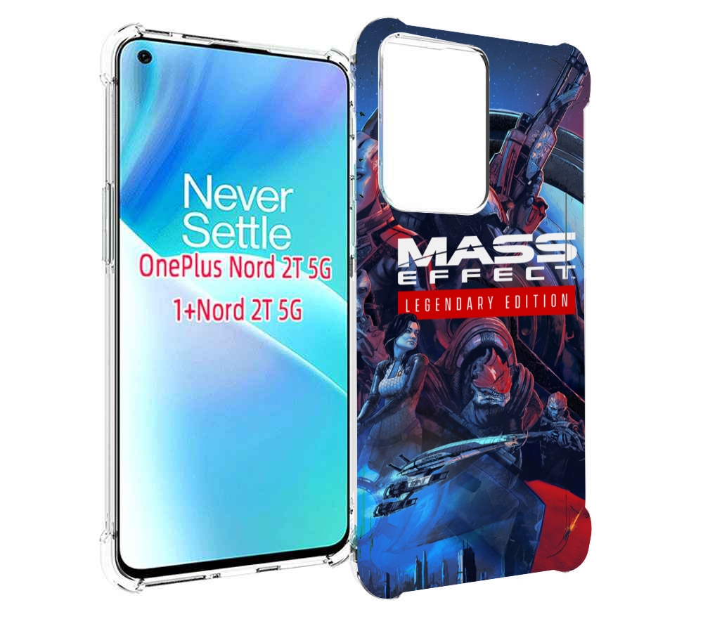 

Чехол MyPads Mass Effect Legendary Edition для OnePlus Nord 2T, Прозрачный, Tocco
