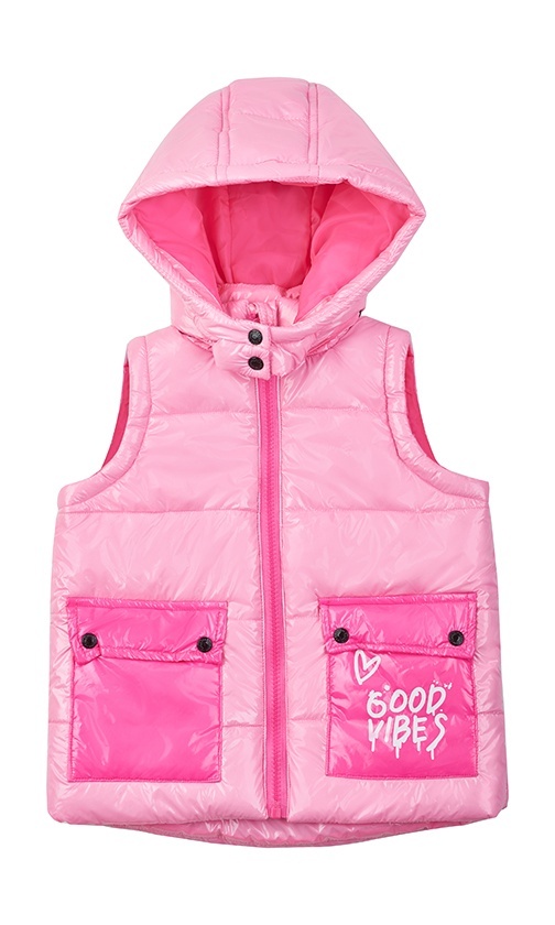 

Жилет детский Kari Kids SS24C257, розовый, 98, 222845