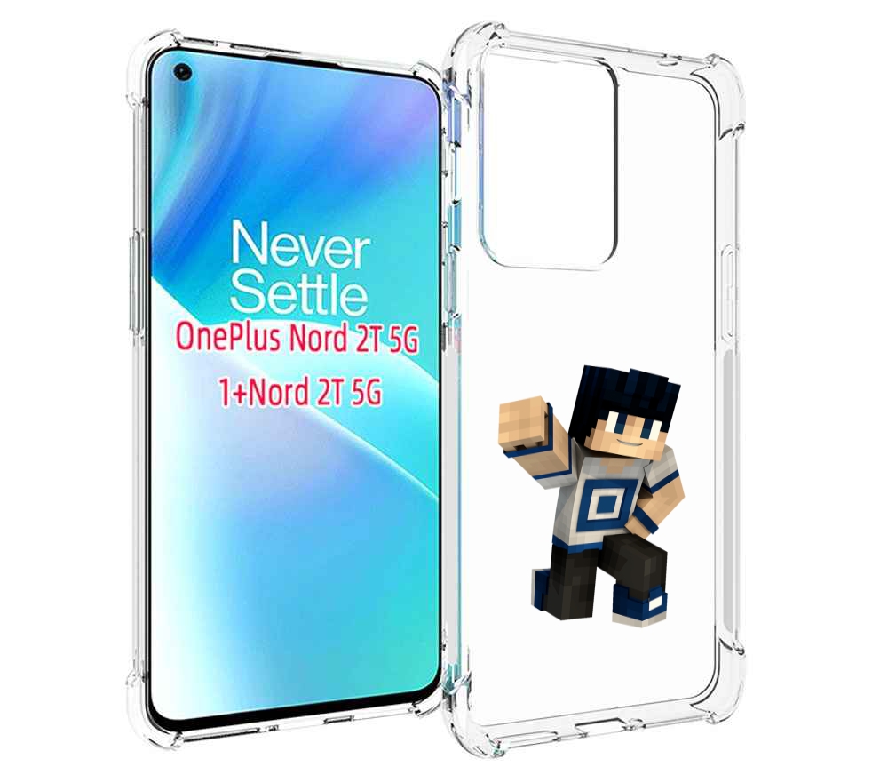 

Чехол MyPads Minecraft-1 для OnePlus Nord 2T, Прозрачный, Tocco