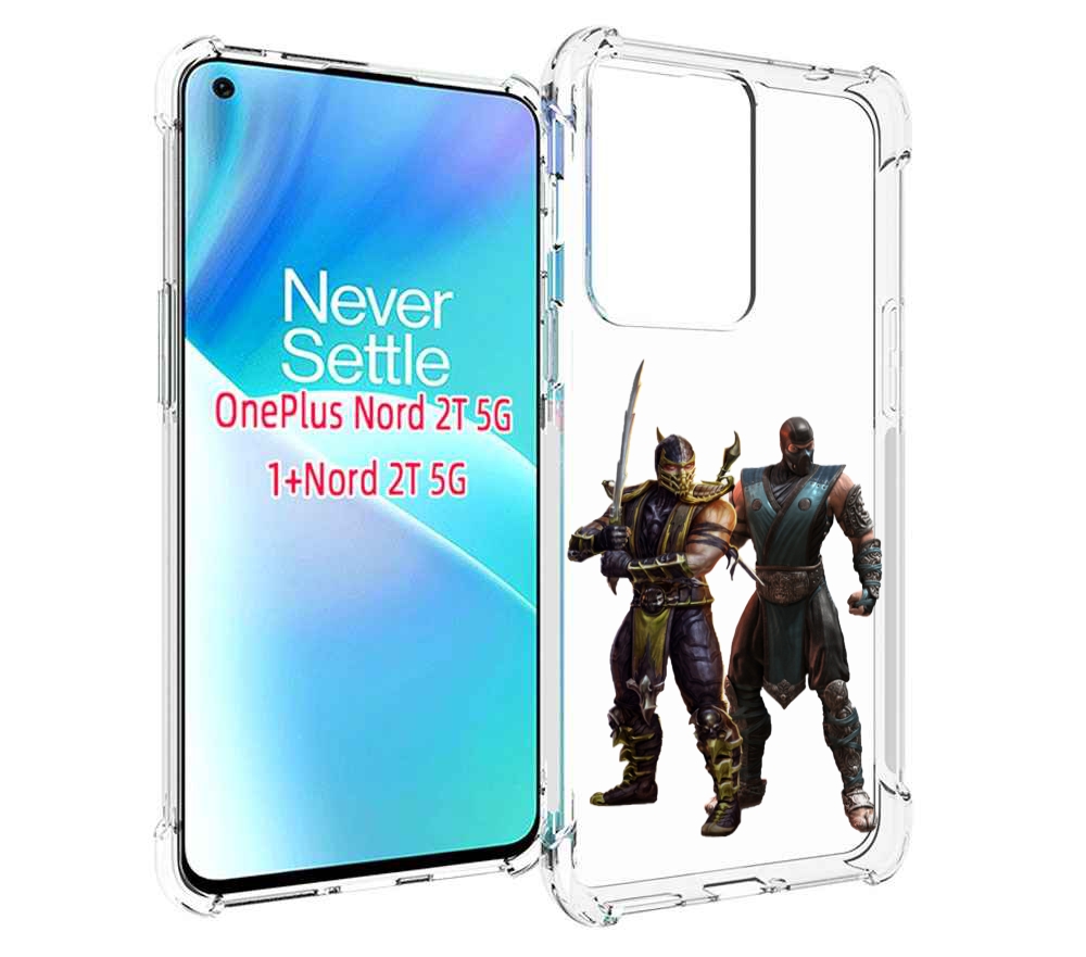 

Чехол MyPads Mortal-Kombat-1 для OnePlus Nord 2T, Прозрачный, Tocco