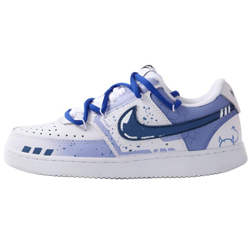 

Кеды унисекс Nike Court Vision 1 Low белые 41 EU, Белый, Court Vision 1 Low