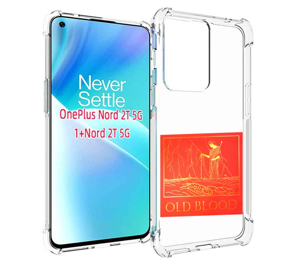 

Чехол MyPads Old Blood Boulevard Depo для OnePlus Nord 2T, Прозрачный, Tocco