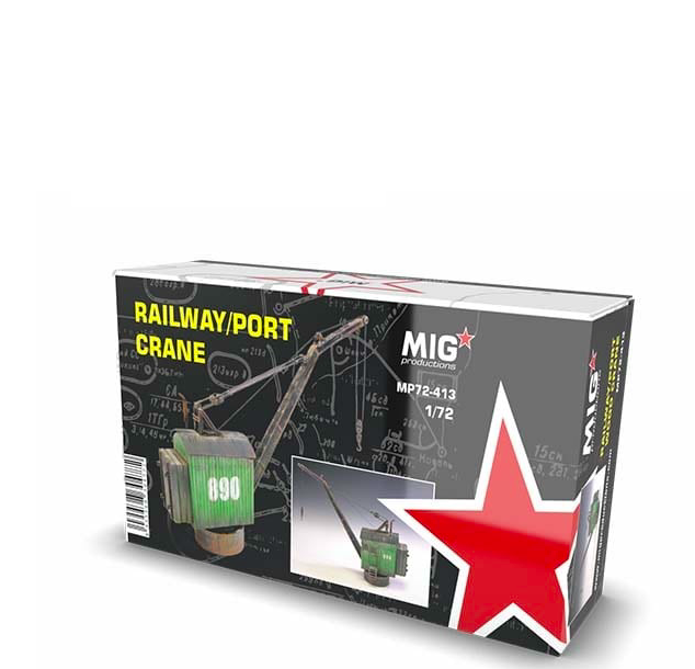 

MP72-413 Сборная модель из пластика Railway/Port crane, 8435568304772