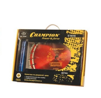 

CHAMPION Набор алмазных дисков бетон 350/25,4 (Бетон PRO+Железобетон +) C1616