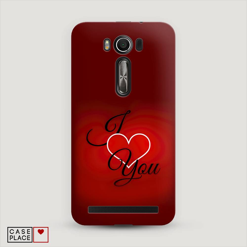 фото Чехол awog "i love you 3" для asus zenfone 2 laser ze500kl