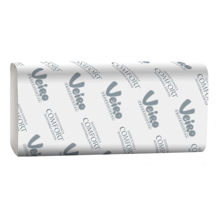 

Полотенца для рук Veiro Professional Comfort W-сложение, 150 листов