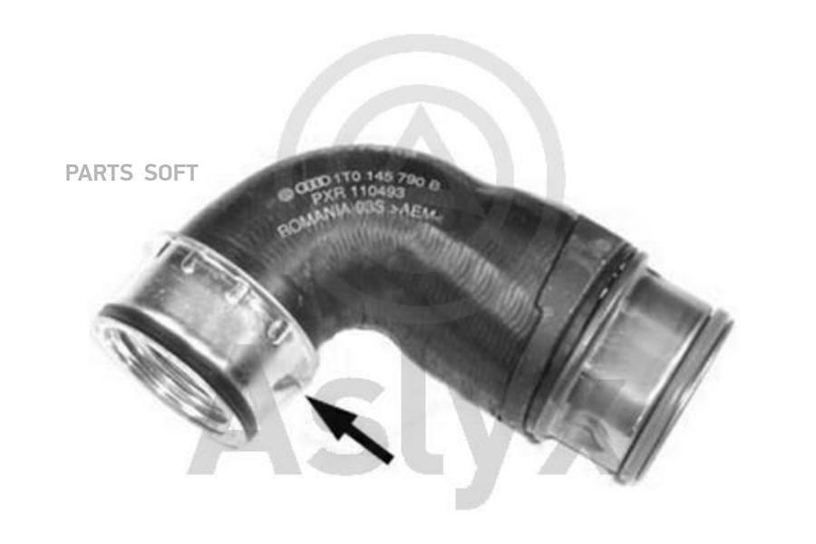 

Патрубок Радиатора Vw Golf/Jetta/Passat/Touran 1.9-2.0Tdi 04- ASLYX арт. AS-204387