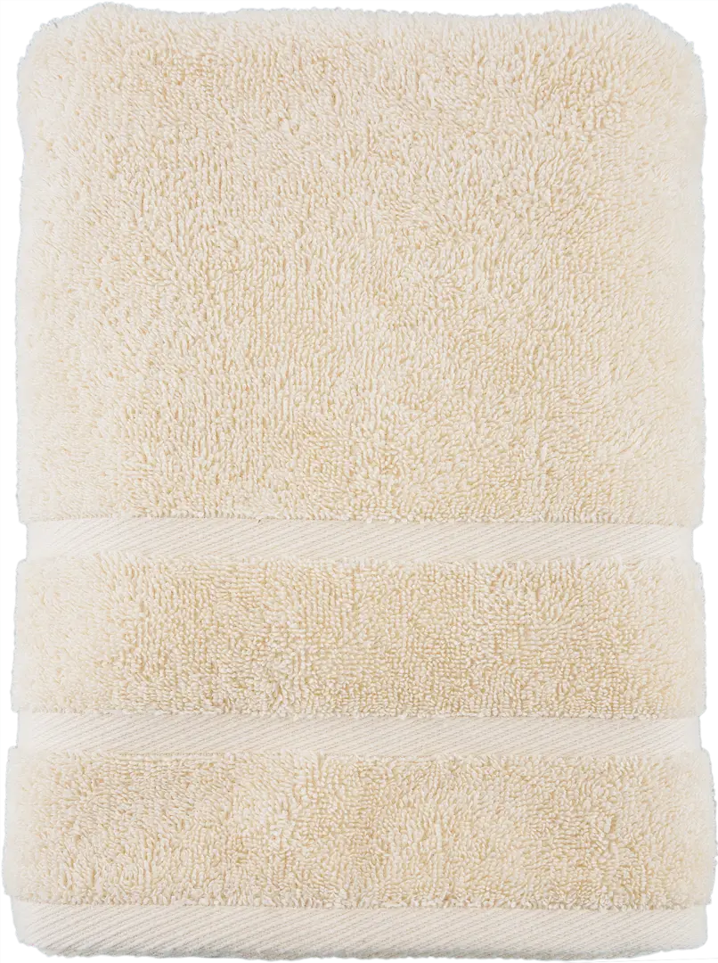 

Полотенце махровое Cleanelly 50x90 см цвет бежевый