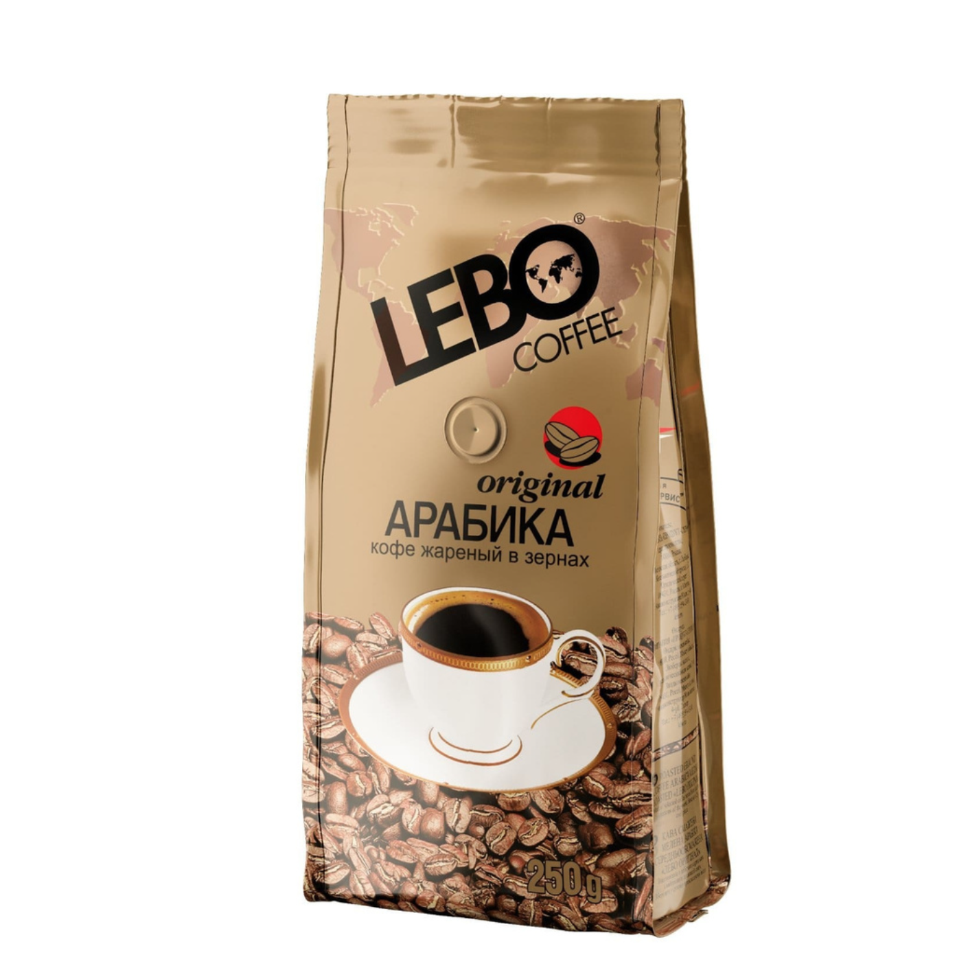 Кофе в зернах Lebo original 250 г