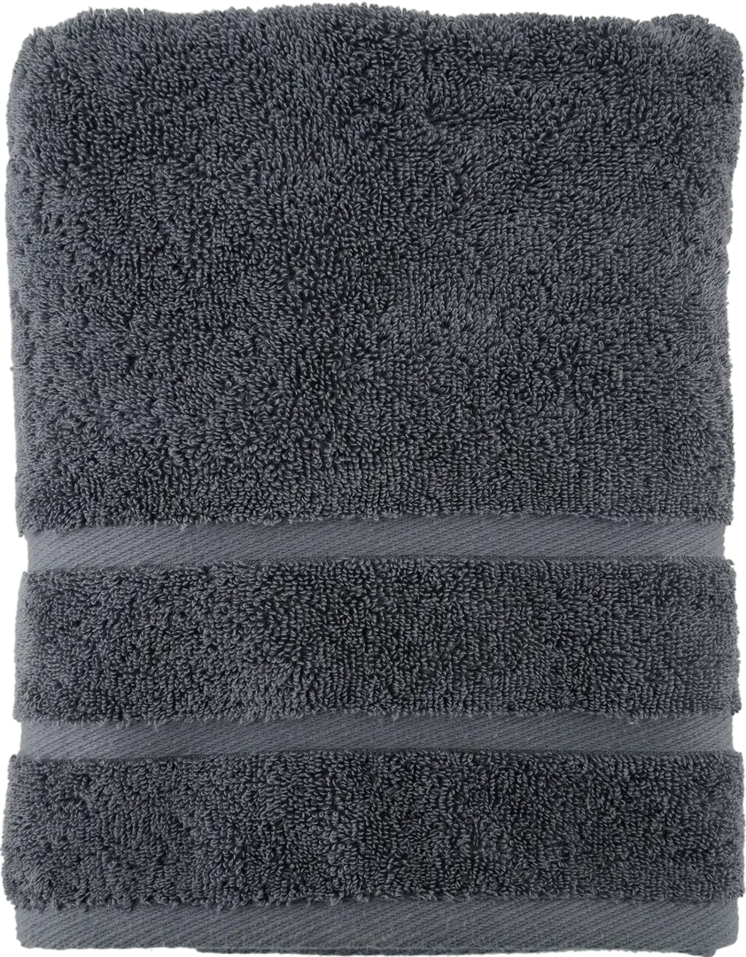 

Полотенце махровое Cleanelly 100x150 см цвет серый