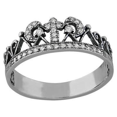

Кольцо с 32 фианитами из серебра Высоковы КИ-370 19, КИ-370