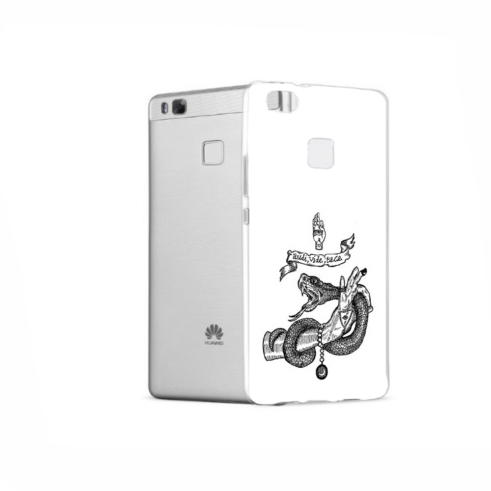 

Чехол MyPads Tocco для Huawei P9 змея на руке рисунок, Прозрачный, Tocco