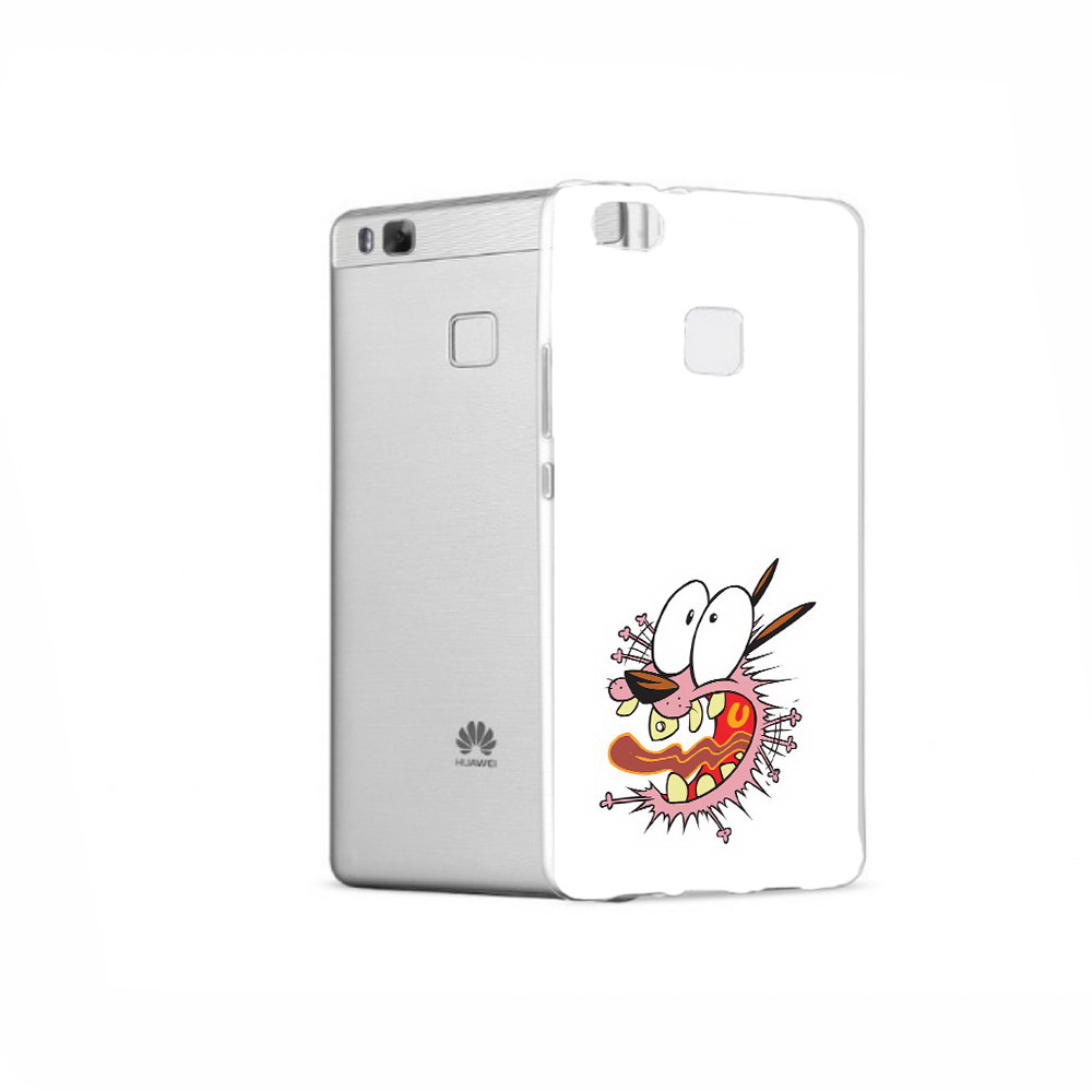 

Чехол MyPads Tocco для Huawei P9 испуганный бобик, Прозрачный, Tocco