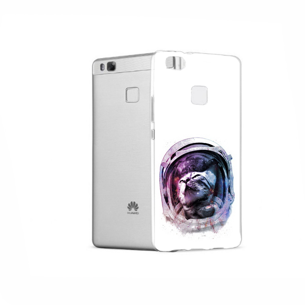 

Чехол MyPads Tocco для Huawei P9 кот в шлеме, Прозрачный, Tocco