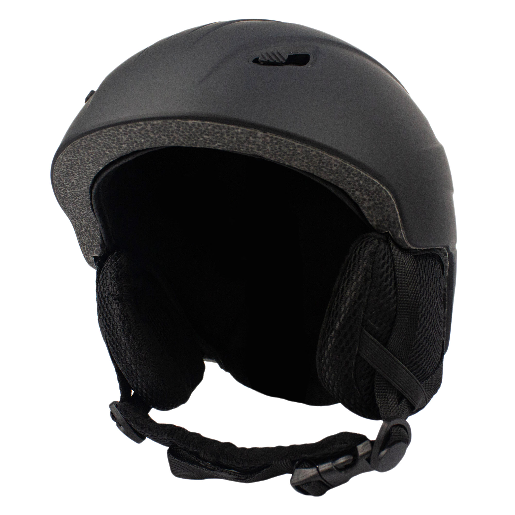 Шлем горнолыжный BIG BRO YL37 silver visor Matt Black