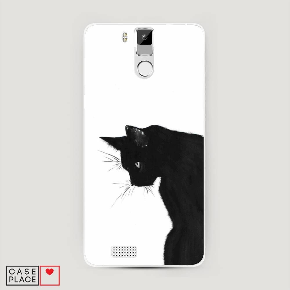 

Чехол Awog на Oukitel K6000 Pro / Оукитель K6000 Pro "Black cat", Черный;белый, 230150-1