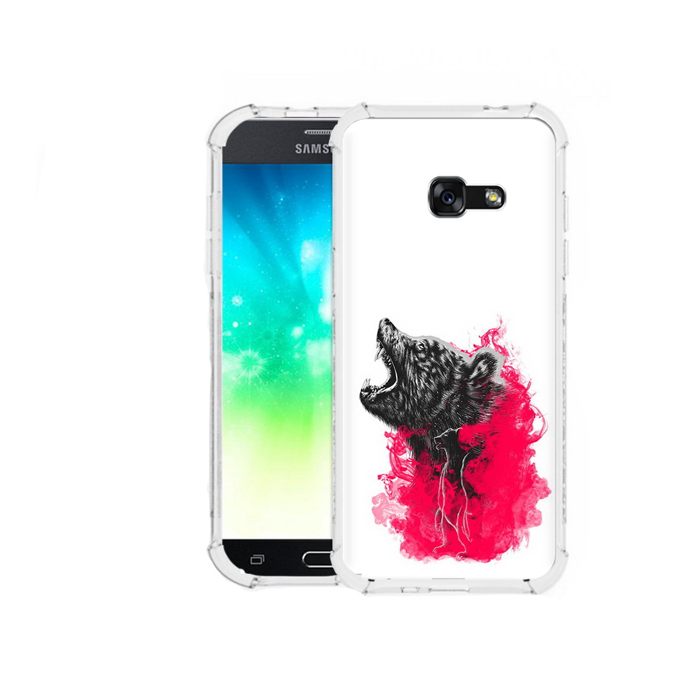 

Чехол MyPads Tocco для Samsung Galaxy A3 (2016) медведь в дымке, Прозрачный, Tocco